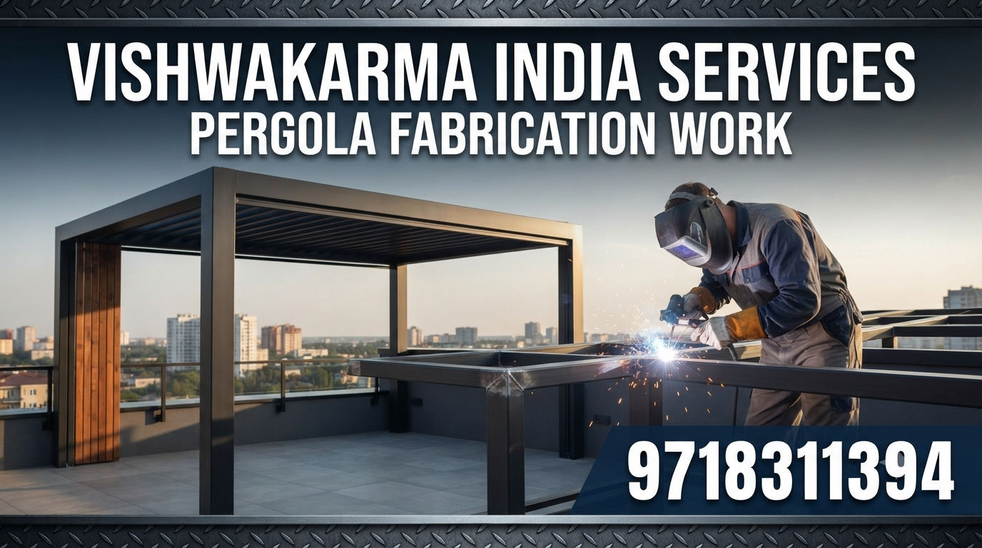 Pergola Fabrication Services in Faridabad & Noida
