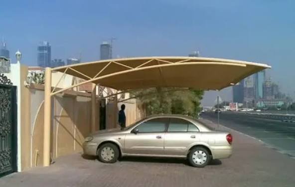 Modular parking shed