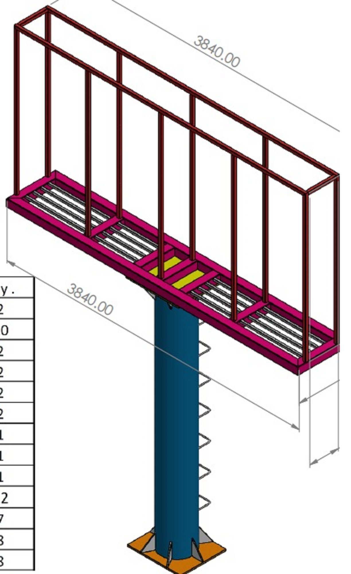 LED unipoie structure Fabrication