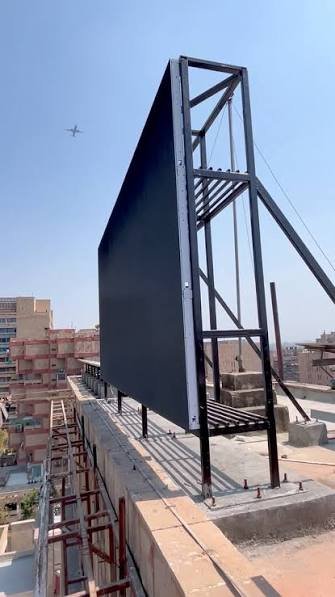 LED wall structure, Fabrication